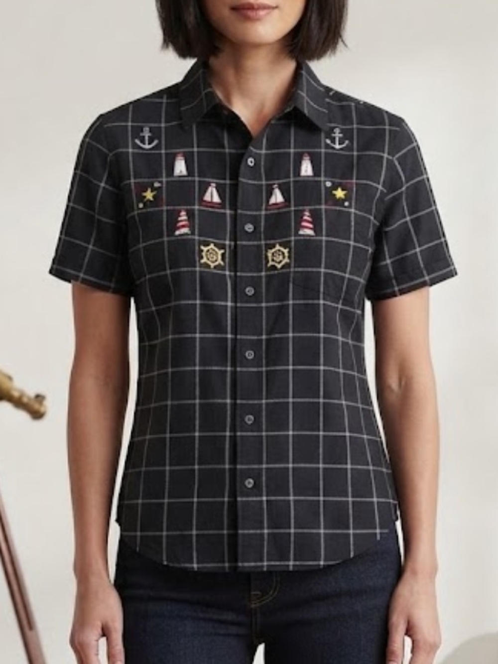 Vintage Maggie & Max Embroidered Shirt
